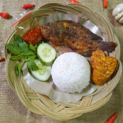 Paket Nasi Mujair Sambal Geledek