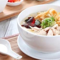 Bubur Ayam Spesial Telur Pitan