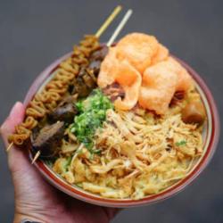 Bubur Ayam Komplit Sate Usus Dan Ati