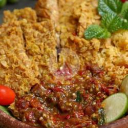 Tempe Goreng Sambal Ayam Penyet Hot