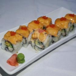 Salmon Volcano Roll