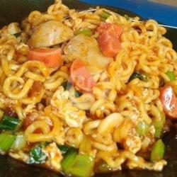 Mie Tektek Sosis Bakso