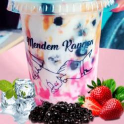 Boba Mendem Kangen Varian Rasa Strawberry