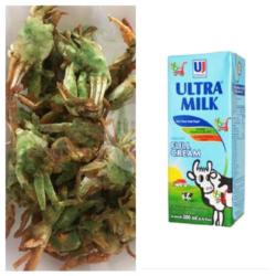 Baby Crab Seaweed   Susu Ultra Full Cream