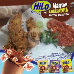 Lalapan Udang Kriuk   Hilo Chocolate