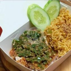 Paket Ayam Geprek Sambel Ijo Free Tempe Tahu Goreng