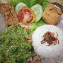 Ayam Geprek Nasi   Tahu Sambal Ijo