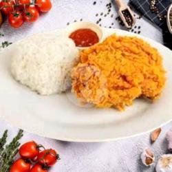 Nasi Ayam Crispy