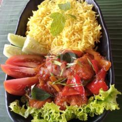 Chicken Curry Leaf   Basmati Saffron Rice