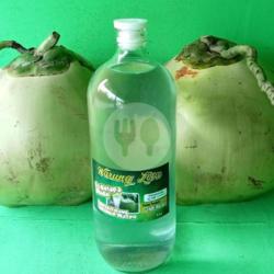 Fresh Young Coconut Water In Glass Bottle 1000ml