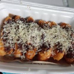 Pisang Naget Coklat Susu