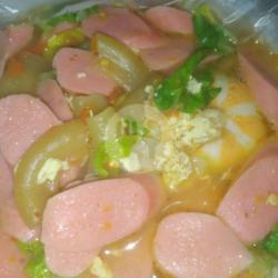 Seblak 2 Toping, Sosis   Dumpling Keju/ayam