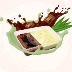 Lapis Kukus Dessert Choco Pandan