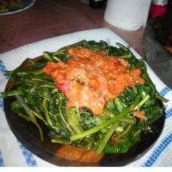 Rujak Kangkung Nasi