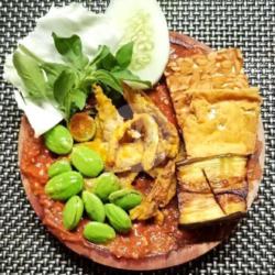 Paket Nasi   Ikan Wader   Pete  Tt   Terong Sambel Sadis