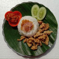 Nasi Kulit   Serundeng   Sambal