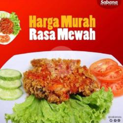 Ayam Geprek Hot ( Dada / Paha Atas )