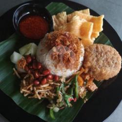 Nasi Lemak Perkedel