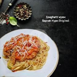 Spaghetti Ayam Geprek Hype Original