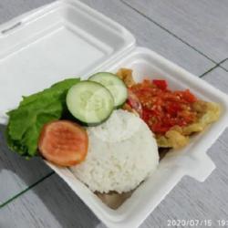 Nasi Telur Geprek