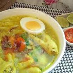 Soto Ayam Ceker Telur