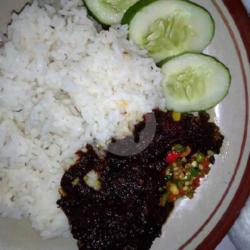 Bebek Bumbu Madura   Nasi   Sambal   Lalapan