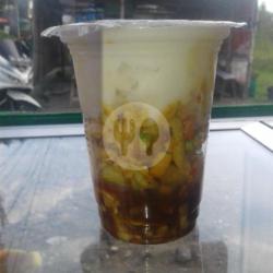 Rujak Ice Cream Mangga Dan Dondomg