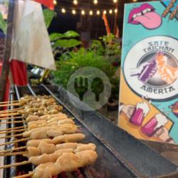 1x Indomei Goreng Garuk 1x Sate Taichan Kulit 1x Mandi 1x Nasik Putih