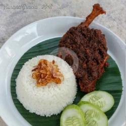 Nasi Bebek Sambal Hitam