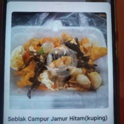 Seblak Campur Jamur Hitam