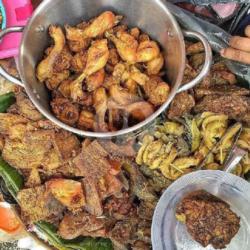 Nasi Bhuk Lauk Empal Daging   Limpa