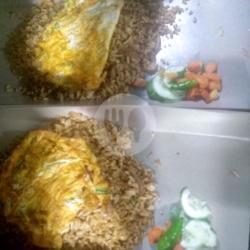 Nasi Goreng Telur Pisan