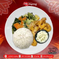 Nasi Udang Mayonaise   Capcay