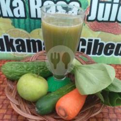 Juice Pakcoy Pare  Apel Wortel Timun