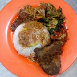 Nasi Hati Sayur Komplit