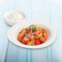 Sweet & Sour Chicken With Rice