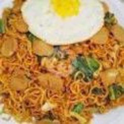 Mie Goreng Padeh  Telur   Bakso