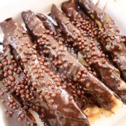 Banana Roll Coklat Choco Cips