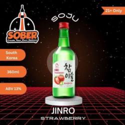 (21 ) Soju Jinro Strawberry 360ml