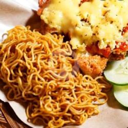 Indomie Goreng Ayam Penyet Keju Mozarella