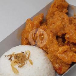 Ayam Saus Singapore   Nasi