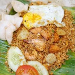 Nasi Goreng Bakso Ikan   Telur
