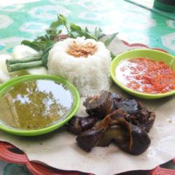 Nasi Ati Ampela Sambel Geprek