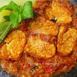 Nasi Penyet Tempe