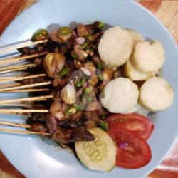 Sate Campur   Lontong