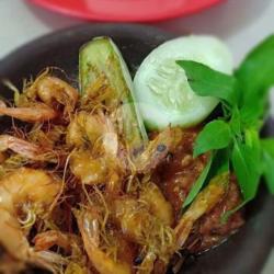 Nasi Udang Penyet   Sayur Asem