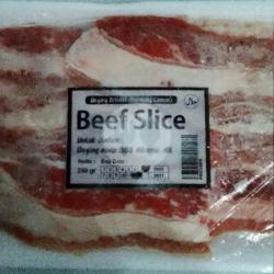 Beef Slice 250g Daging Asli