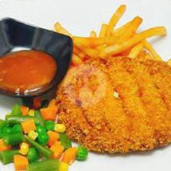 Bread Chicken Steak