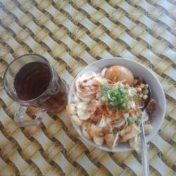 Bubur Ayam Plus Teh Manis