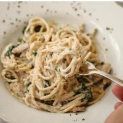 Spaghetti Carbonara Beef